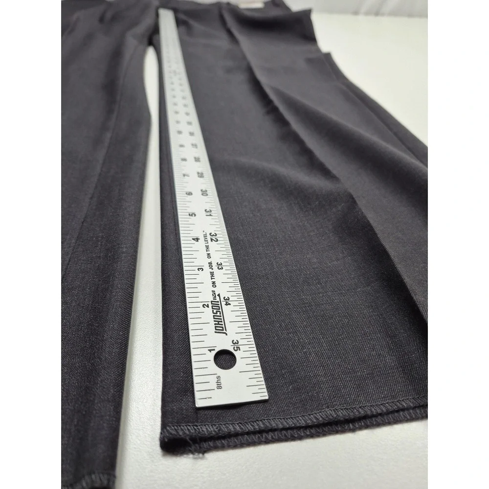 Prontomoda Suit Pants Mens 48x36 Charcoal Wool Super 140s Dress Unhemmed NWT